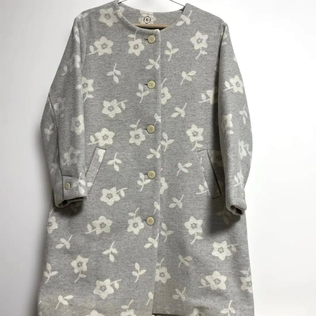 サマンサモスモス＊大花柄コート