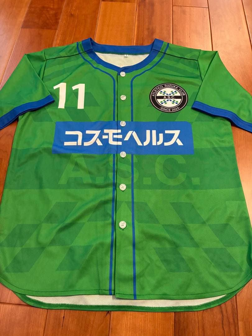 アトレチコ鈴鹿 三浦知良 プロ40周年記念 ベースボールシャツ