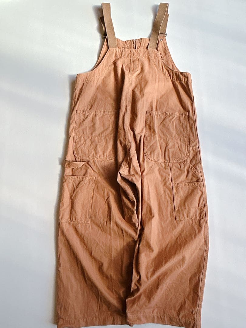 URCH RNA ⿻ フレンチ ワークサロペット パンツ カジュアル ナチュラル