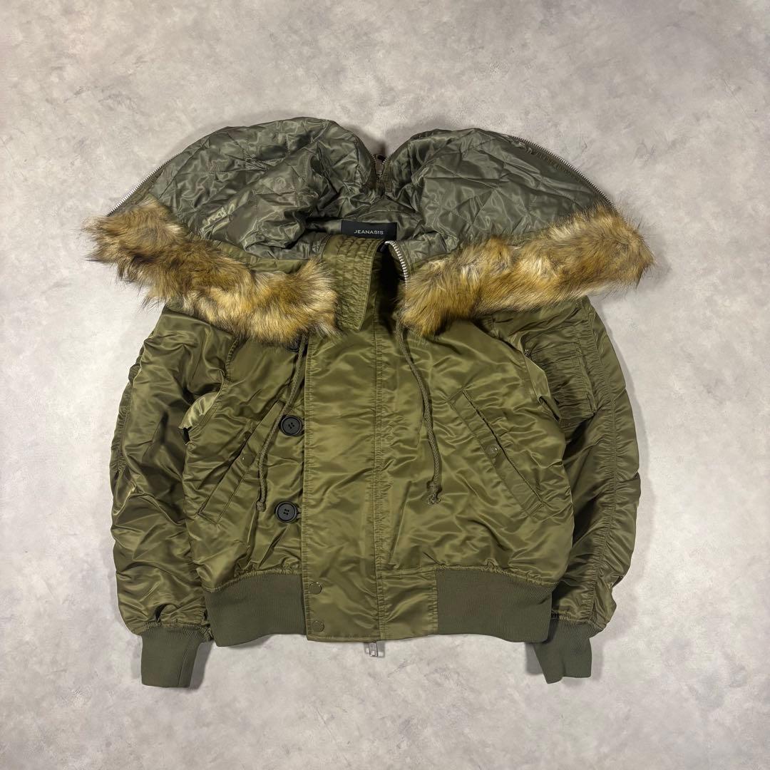 美品 N-2B flight jacket短丈y2kミリタリー 男女兼用