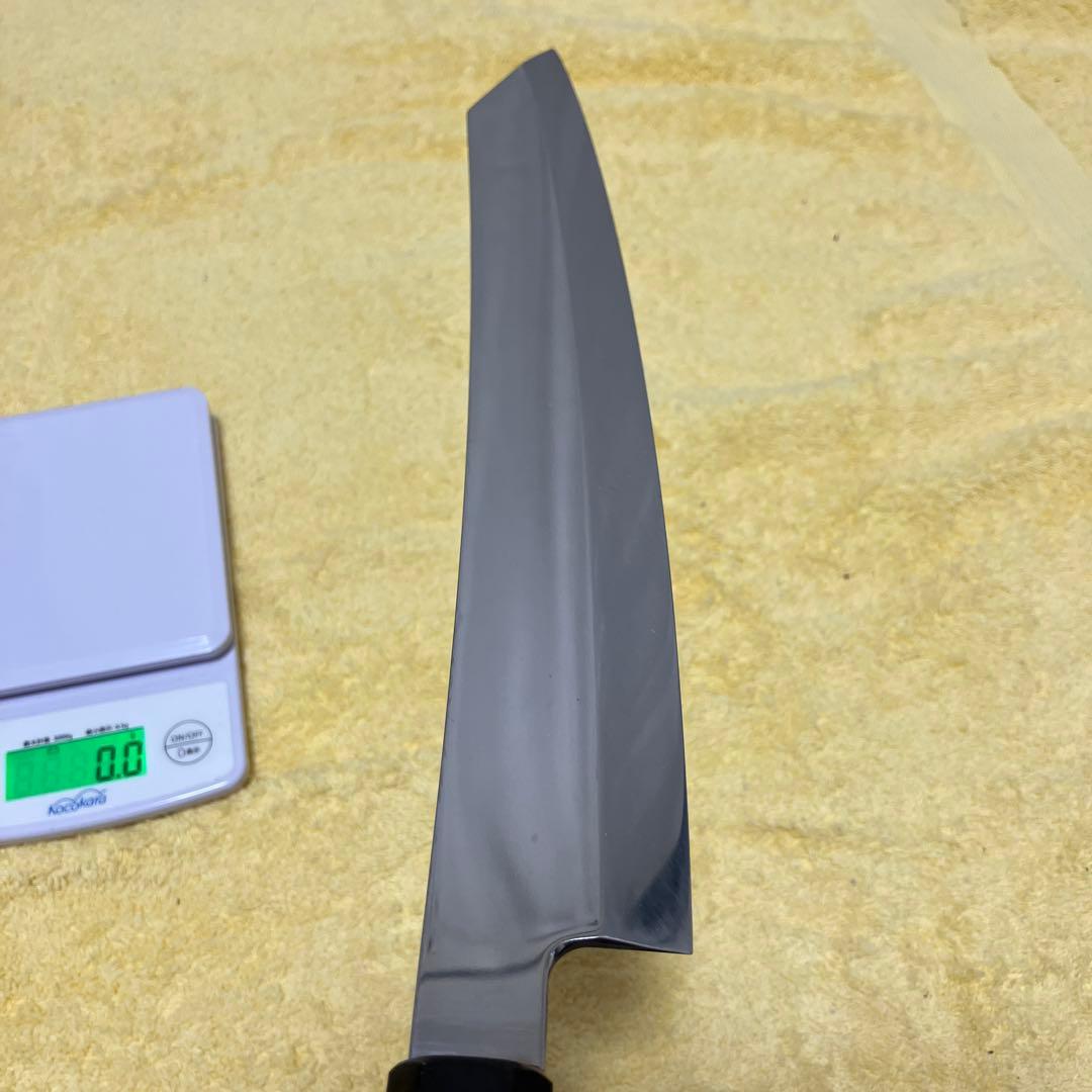 ⑦切付尺寸　花梨瘤　銀巻　鏡面　本焼