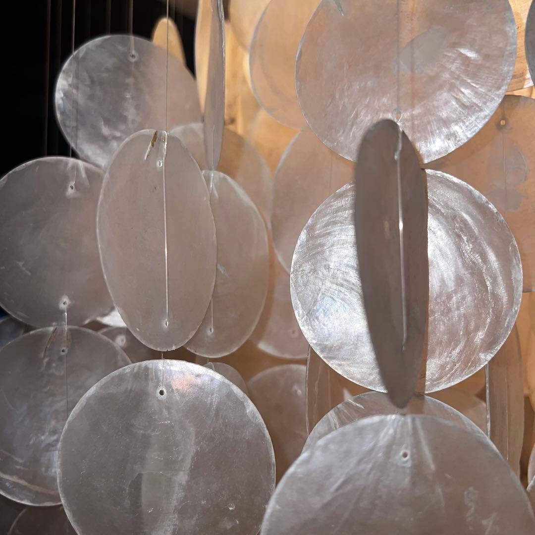 カスピシェル ウィンドチャイム シェルチャイム 照明 インテリア