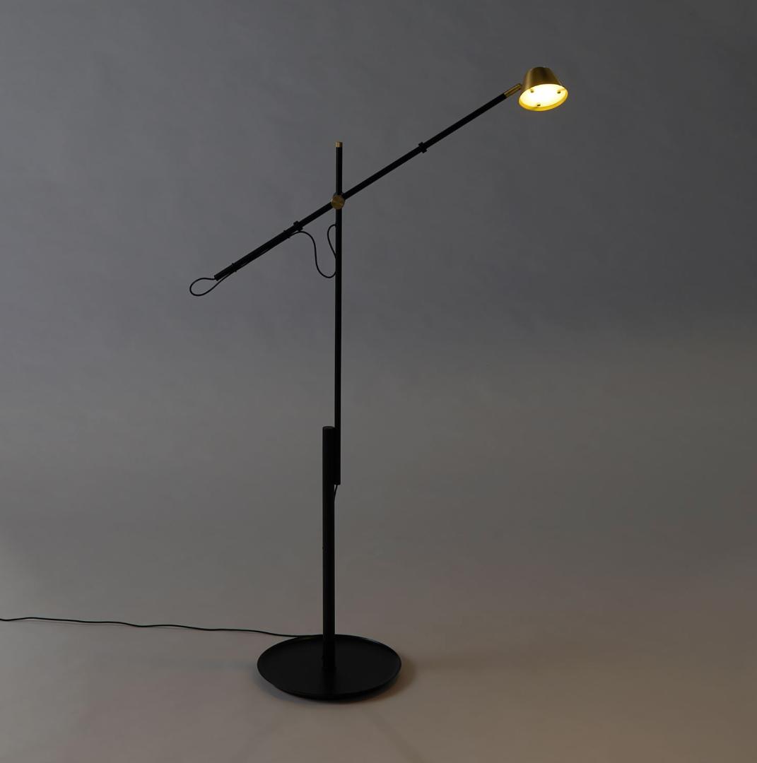イデー IDEE CAMPANA FLOOR ARM LAMP Brass
