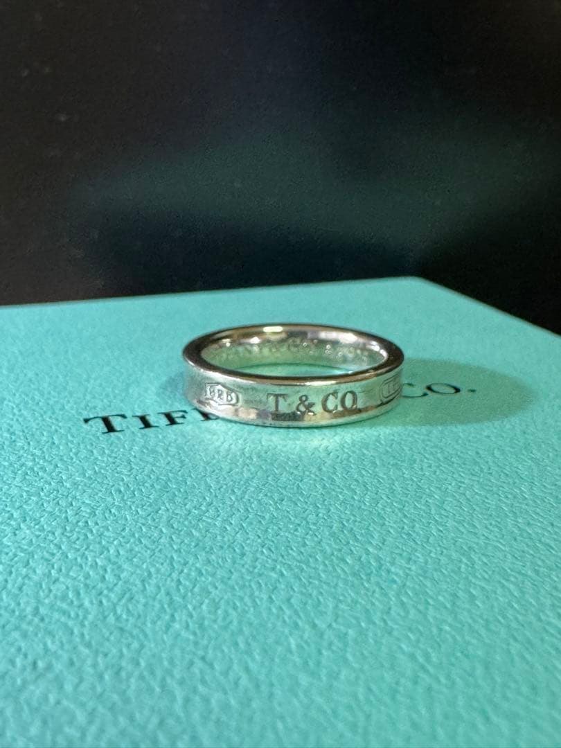 Tiffany & Co. シルバーリング　1837 7号