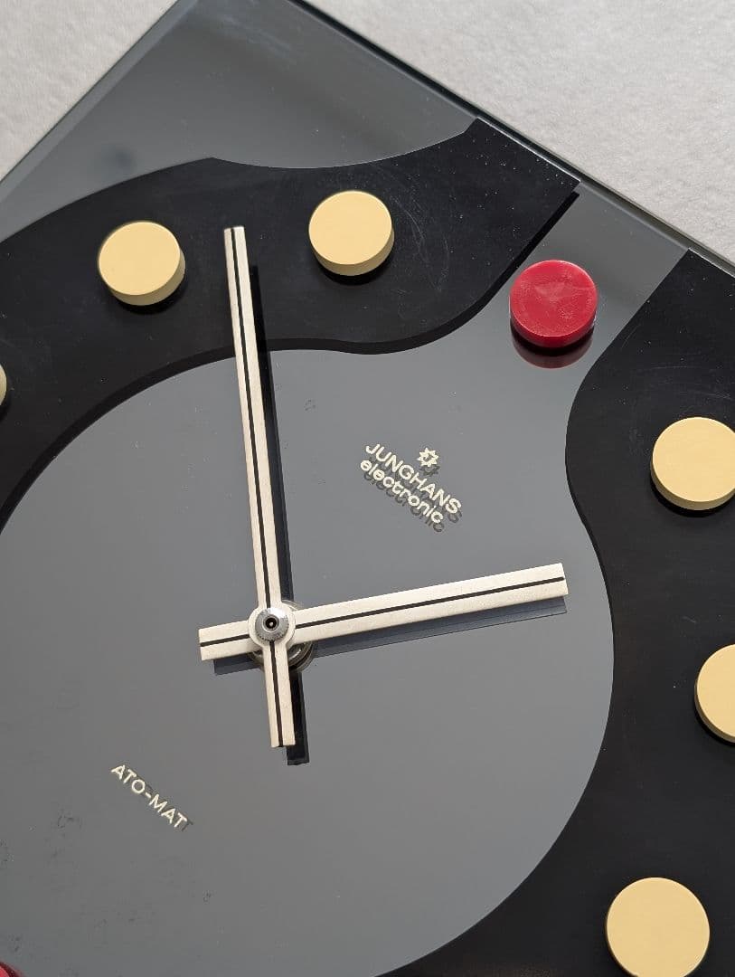 60's-70's ユンハンス スペースエイジ ポストモダン ジャンク 掛け時計