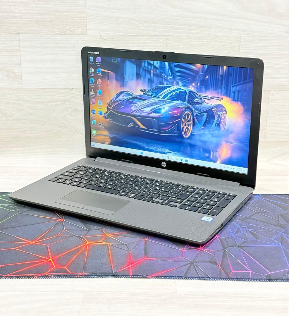 8 世代エイチピーHpノートパソコン/8GB/256GB+500GBフルHD