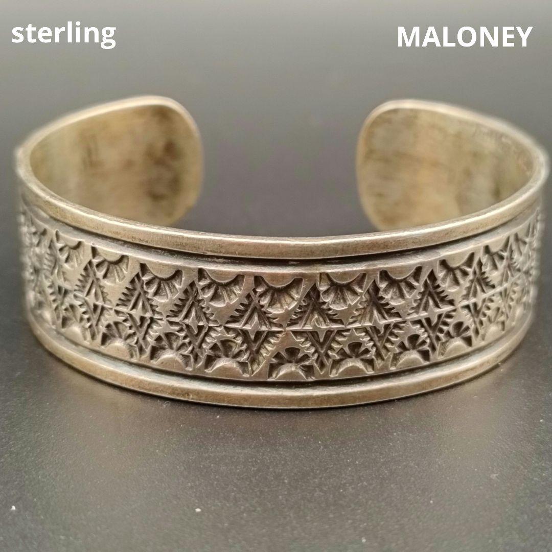 インディアンジュエリー バングル MALONEY マロニー sterling
