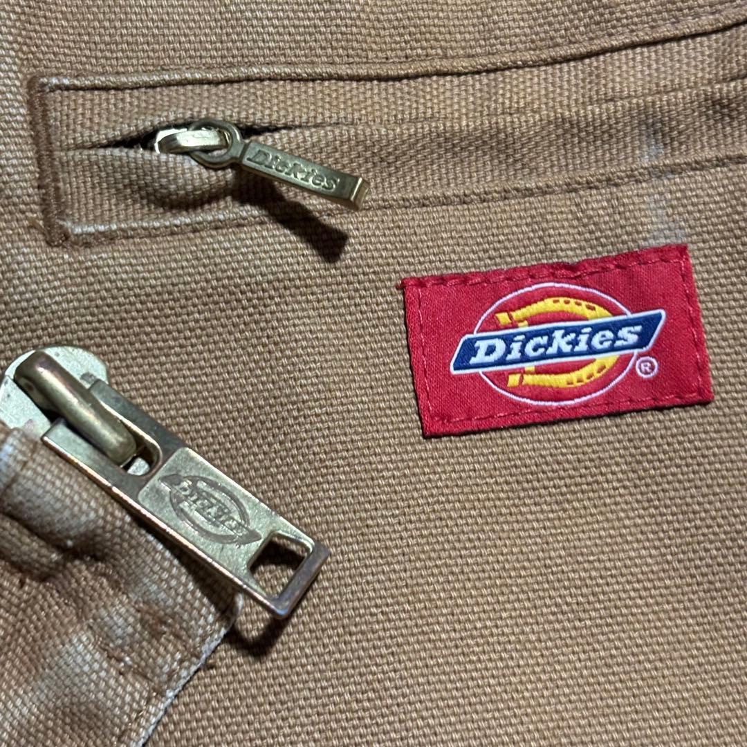 90s- Dickies ディッキーズ　デトロイトジャケット　キャメル　フェード