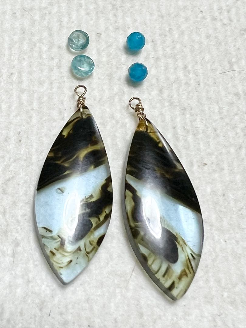 skygray❤️ 14kgfピアス