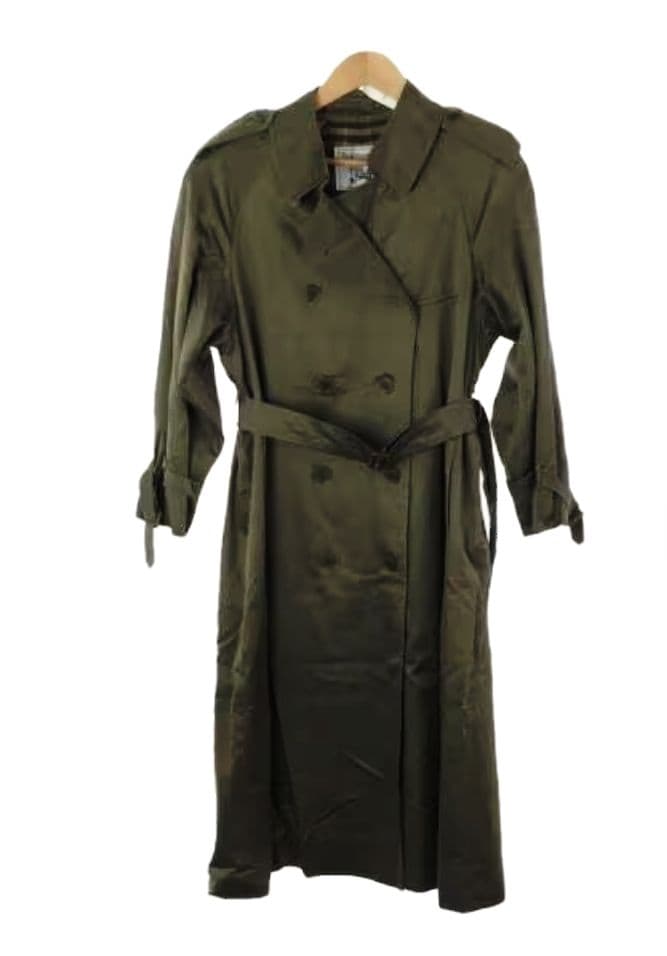 【90's】BURBERRYS ノバチェック ロングトレンチコート L ベルト付