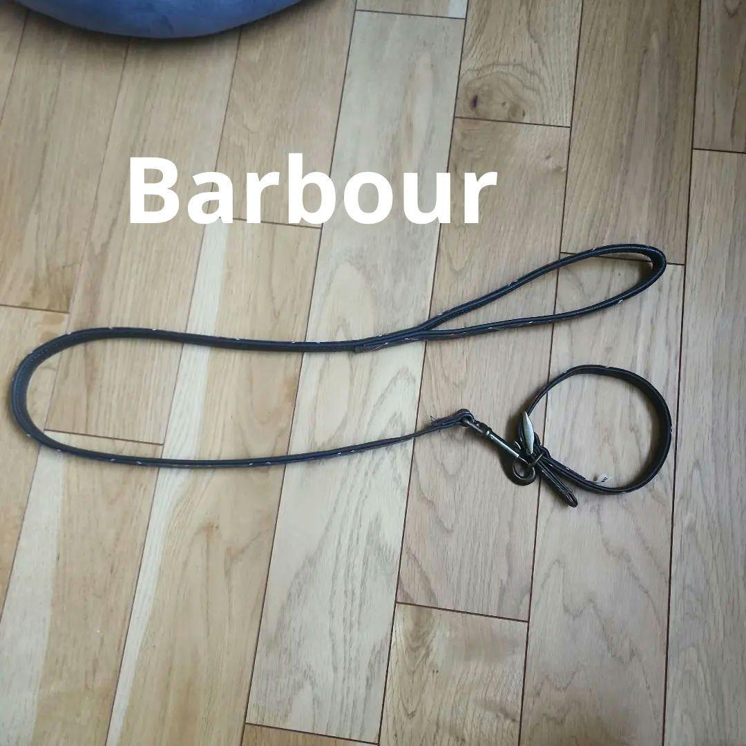 Barbour タータンチェック柄　犬用首輪・リードセット
