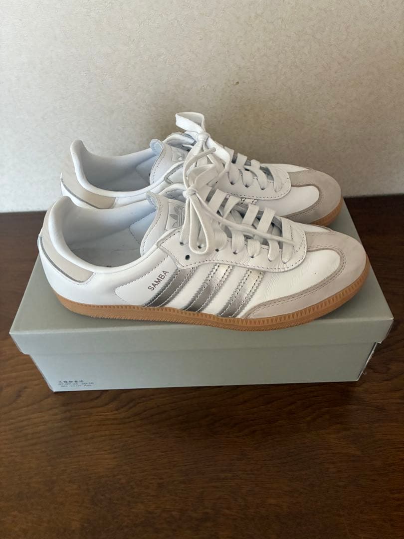 アディダス オリジナルス サンバ OG W レザー スニーカー