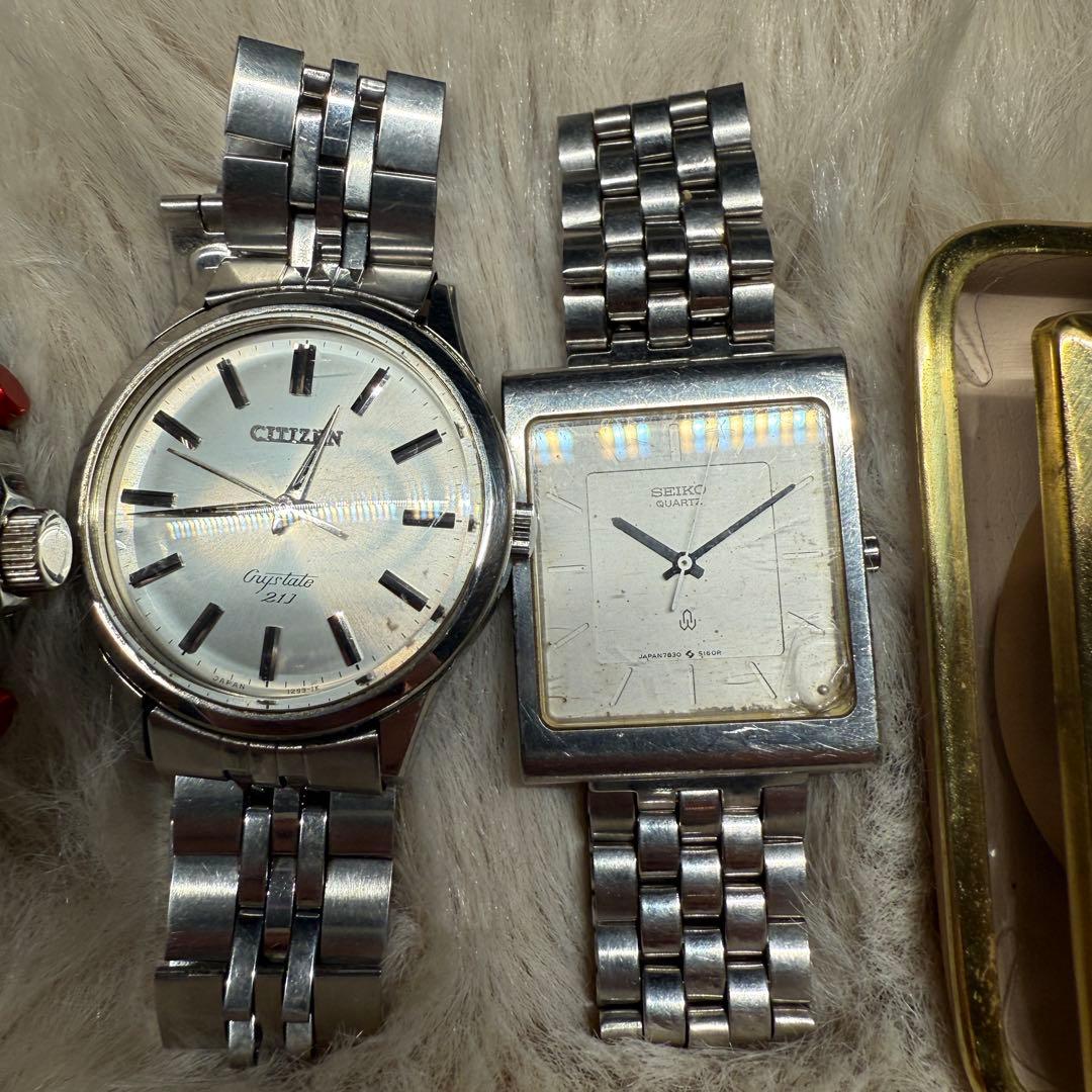 腕時計 まとめ売り CASIO CITIZEN SEIKOBURBERRYなど