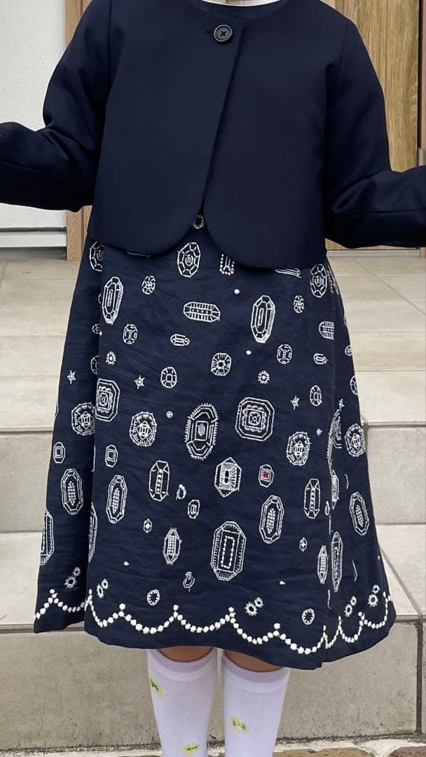 ミナペルホネン キッズ　ワンピース　120