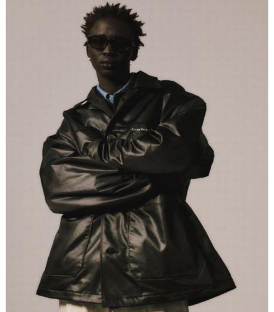 新作 COOTIE Damp Coated Satin Car Coat コート