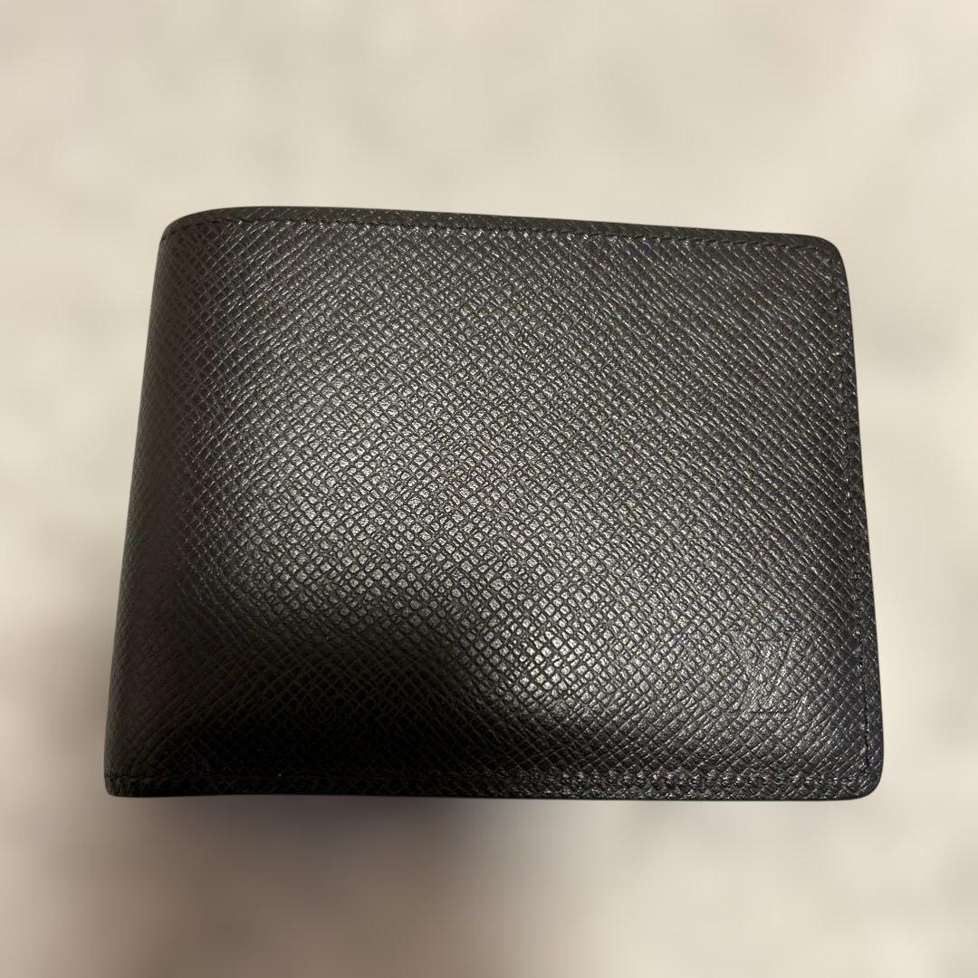 ルイヴィトン　タイガ　ポルトフォイユミュルティプル　ブラック