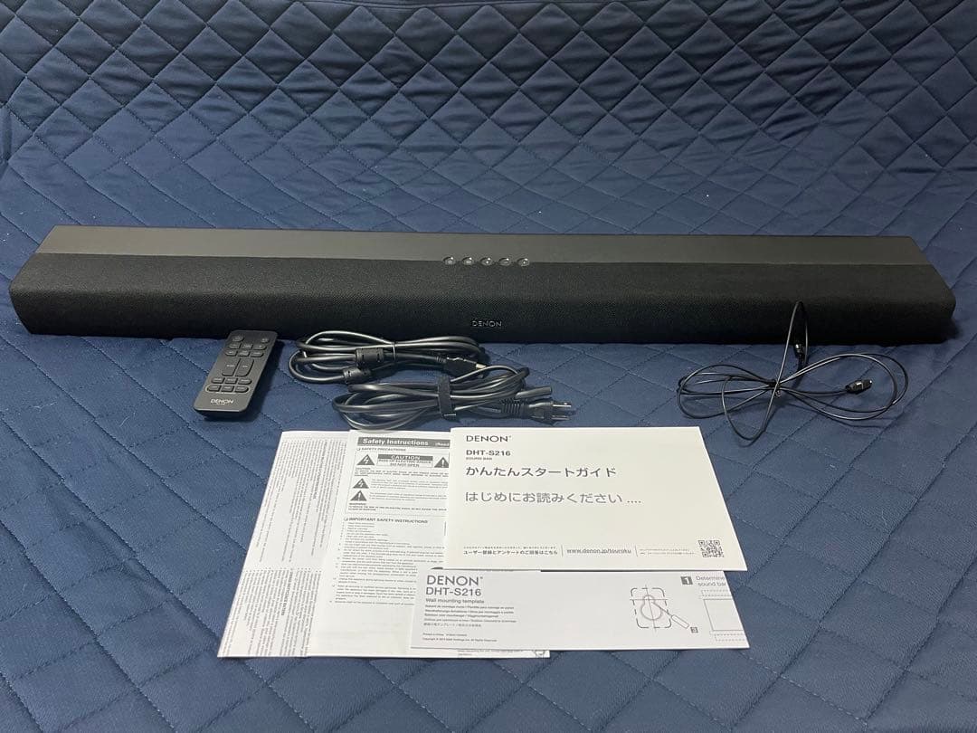 【美品】DENON DHT-S216 サウンドバー