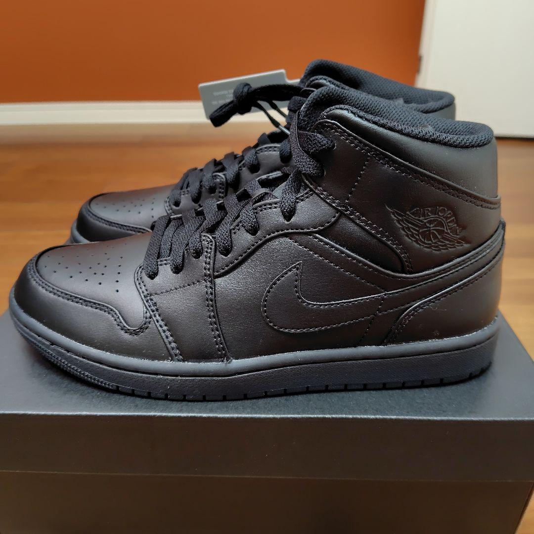 REPEZEN様用 AIR JORDAN 1 MID TRIPLE BLACK