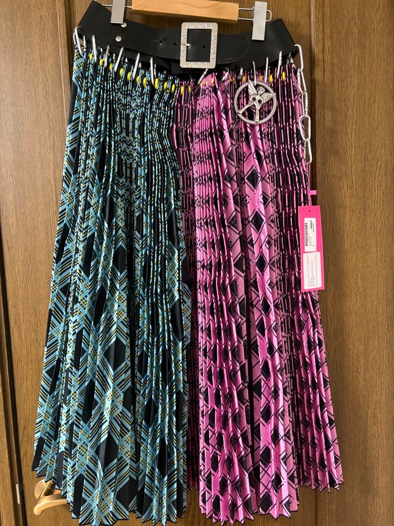 chopovalowena プリーツスカート