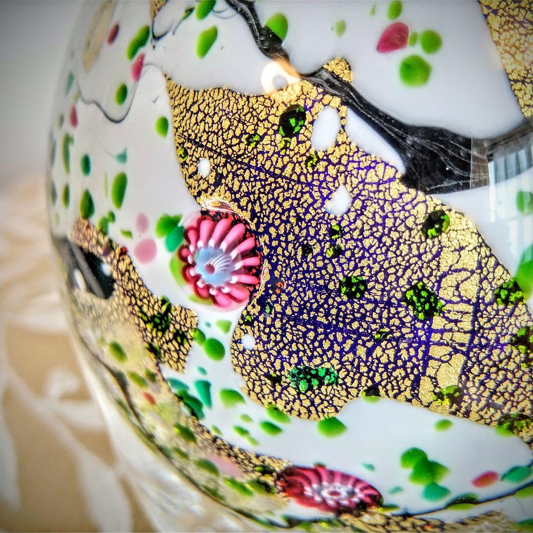 黒木国昭「光琳」花瓶中型(13.5cm)