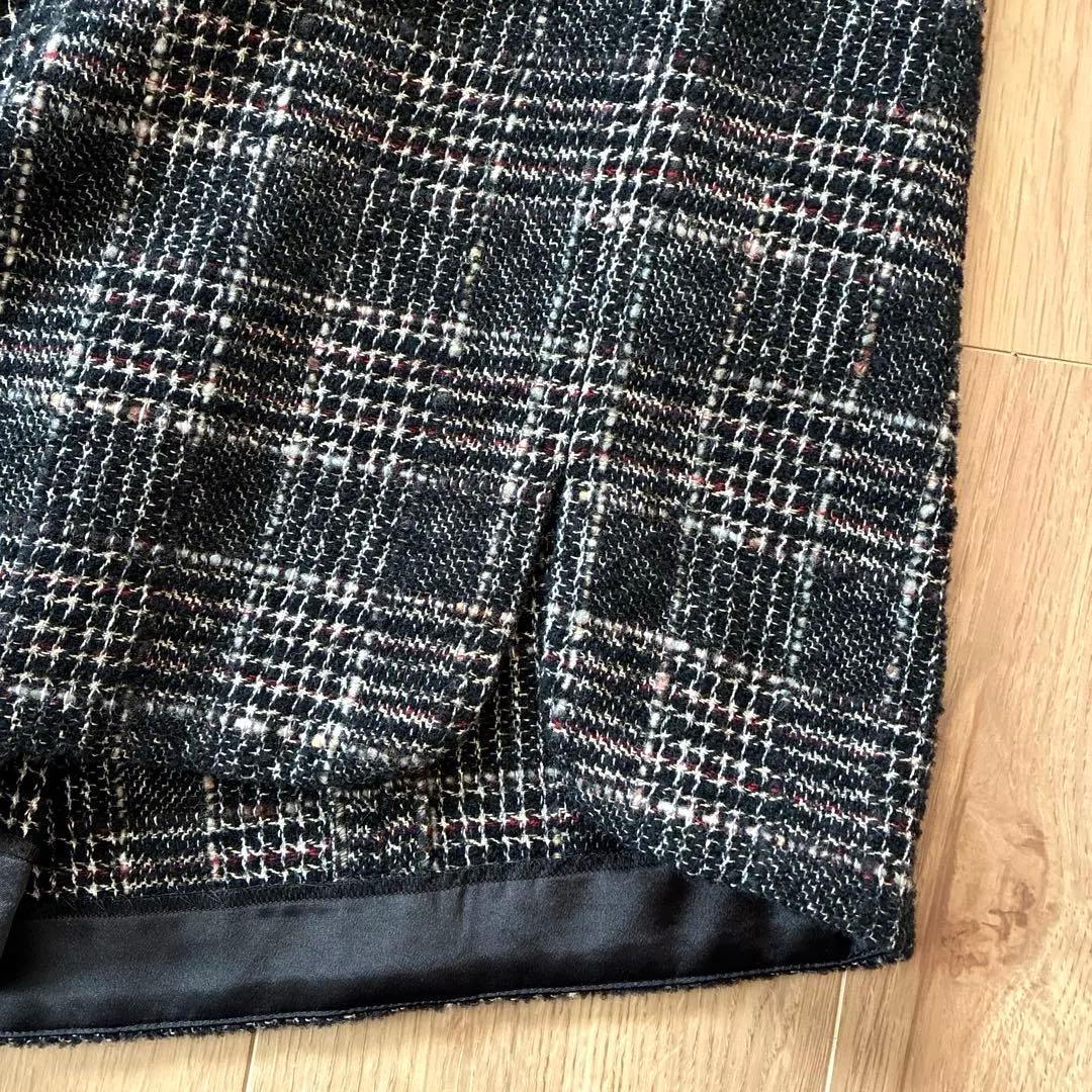 【新品未使用・タグ付き】PINORE ピノーレ ツィード ジャンパースカート