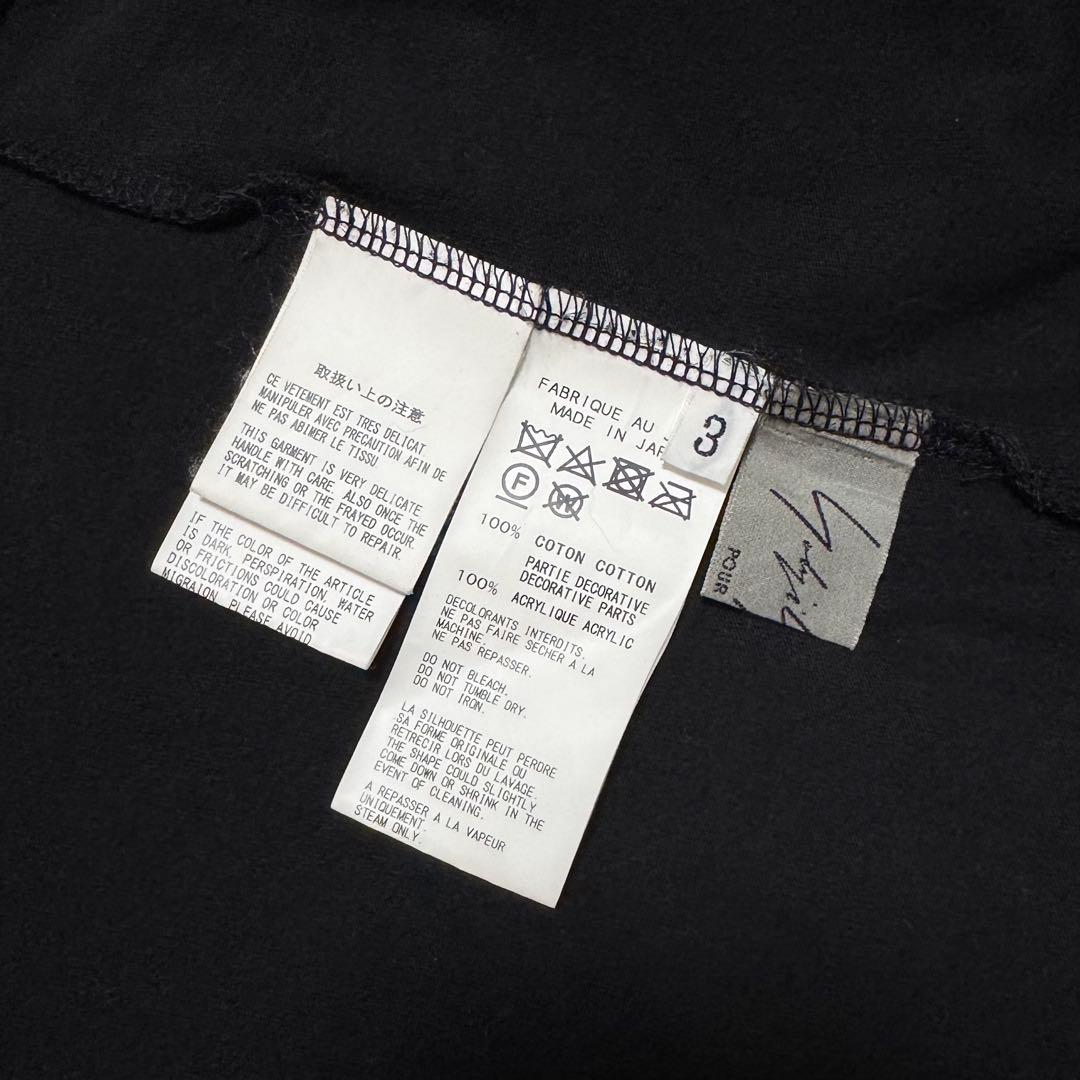 ★名作★ Yohji Yamamoto 紐付き レースアップ タンクトップ 3