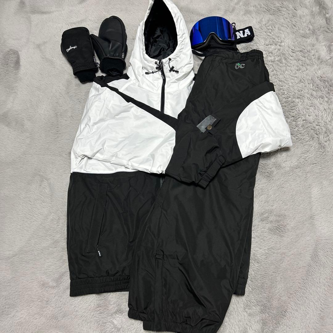 namelessage スノーボードウェア 小物 セット
