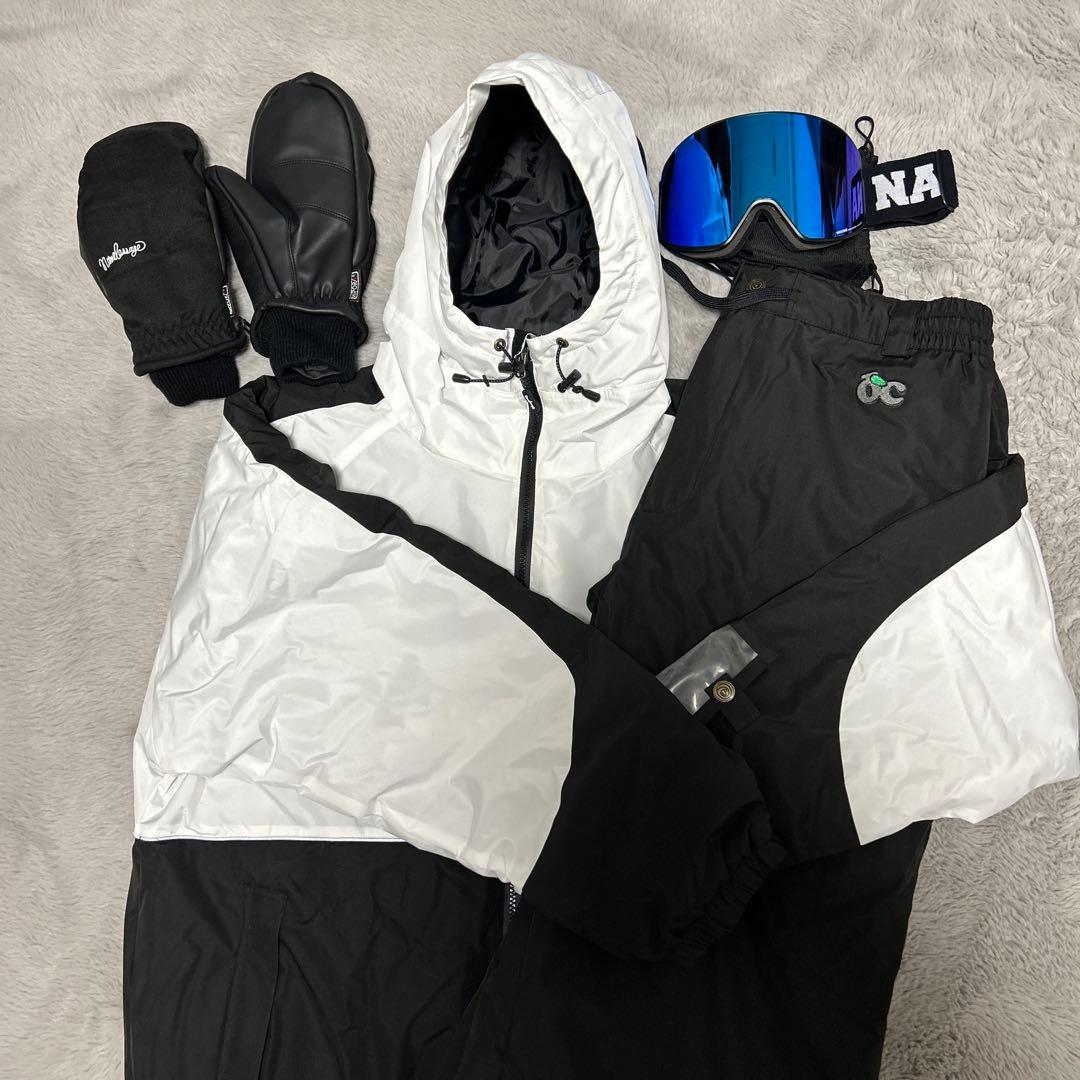 namelessage スノーボードウェア 小物 セット