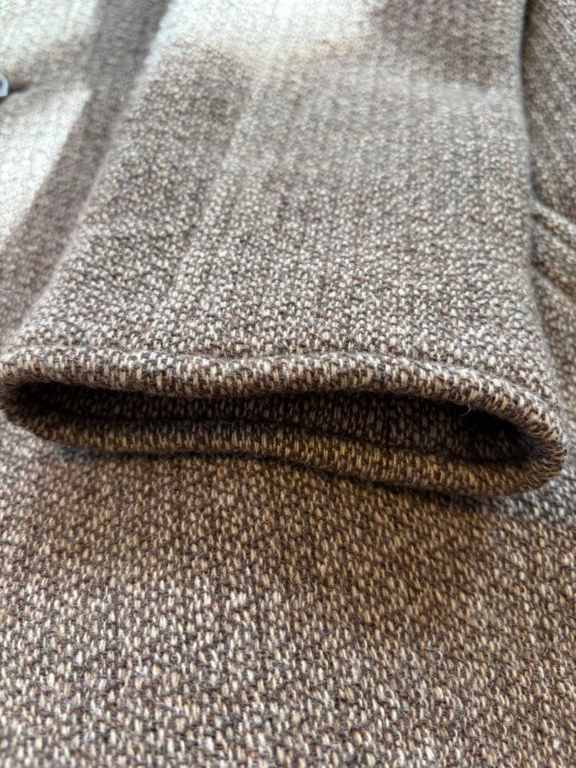 A.P.C. ダブルブレスト チェスターコート XS ブラウン