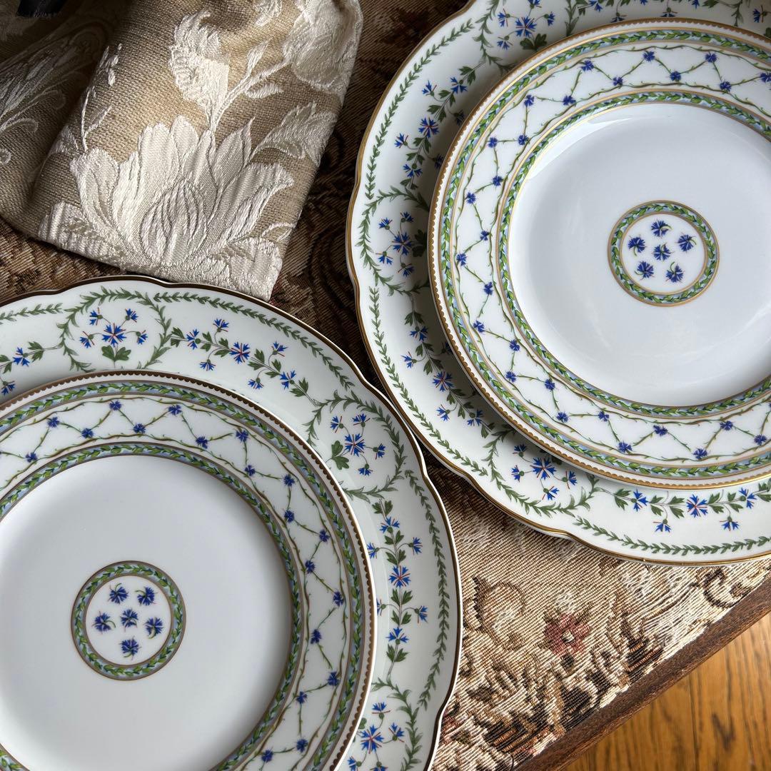 新品フランス製 Bernardaud マリーアントワネットが愛した花 ディナー皿
