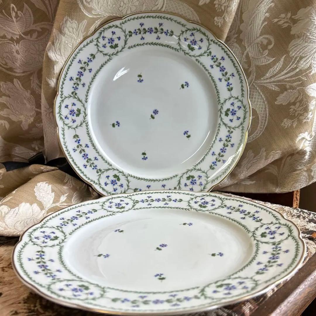 新品フランス製 Bernardaud マリーアントワネットが愛した花 ディナー皿
