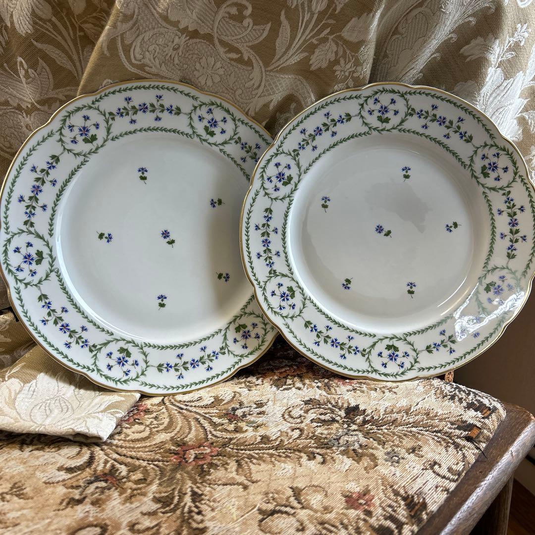 新品フランス製 Bernardaud マリーアントワネットが愛した花 ディナー皿