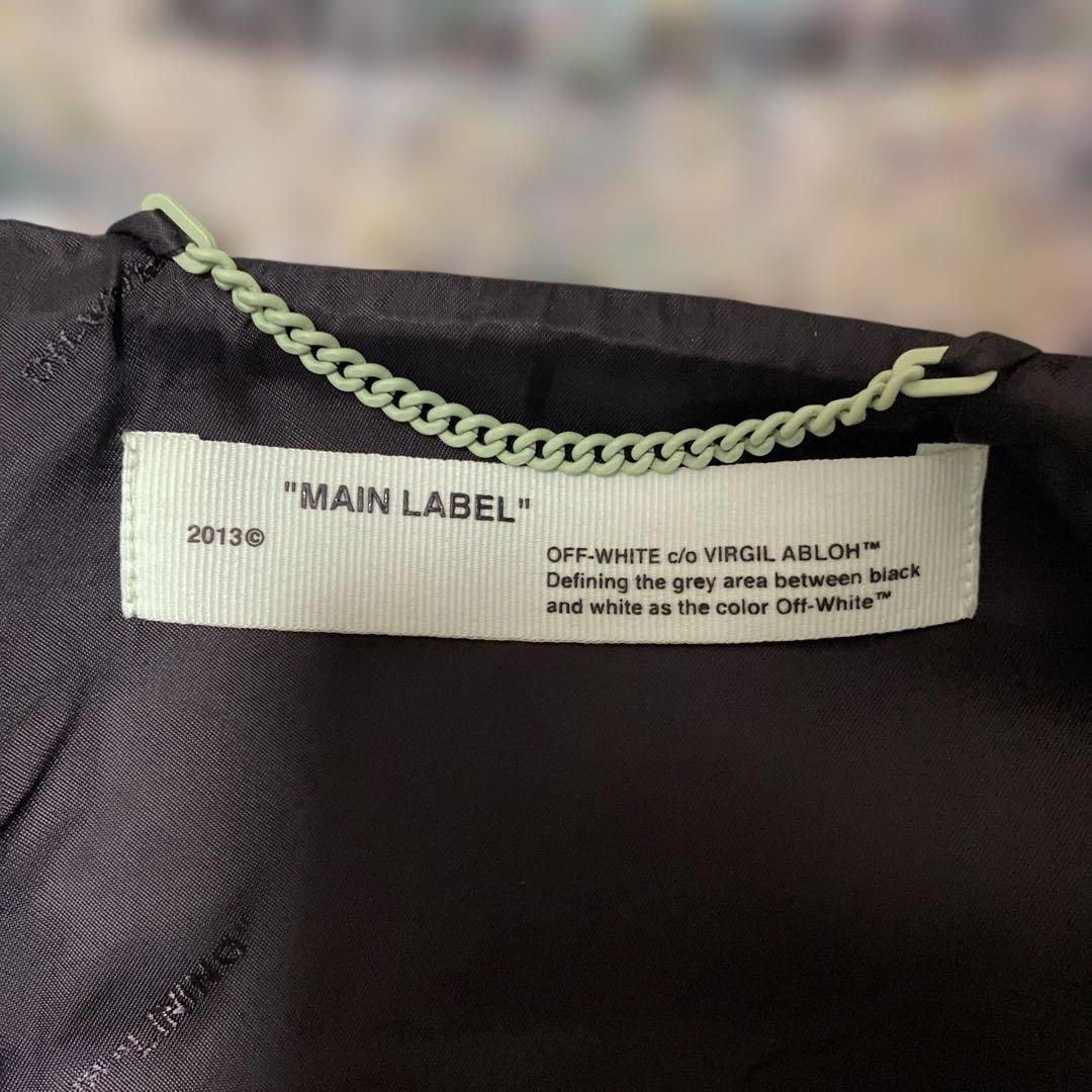 激レア 極美品 OFF-WHITE ジャガード ジャケット イタリア製