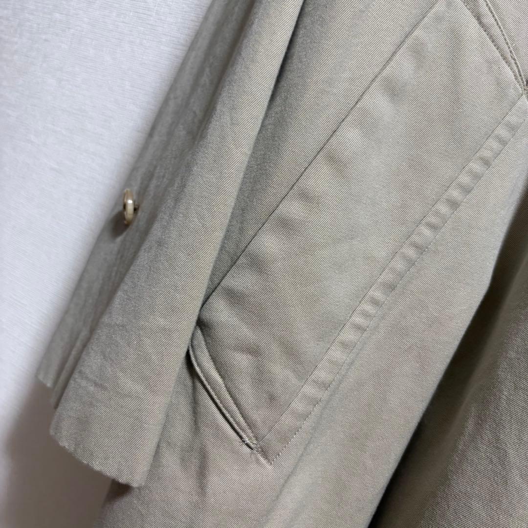 未使用 コモリ ウォッシュド タイロッケンコート ライナー付 U03-04012