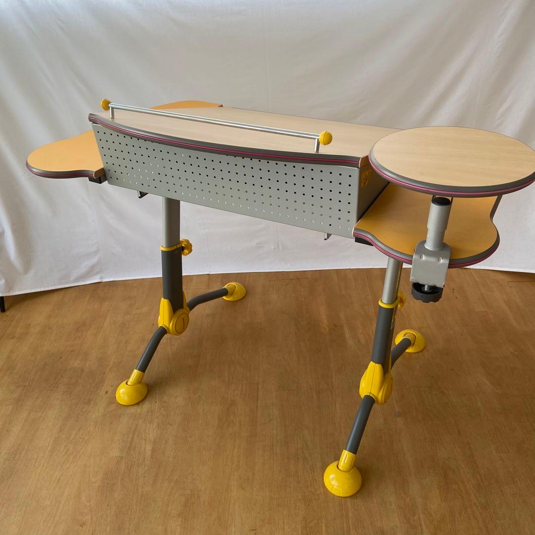 作業・学習応援テーブル『きっかりと』　※イエロー
