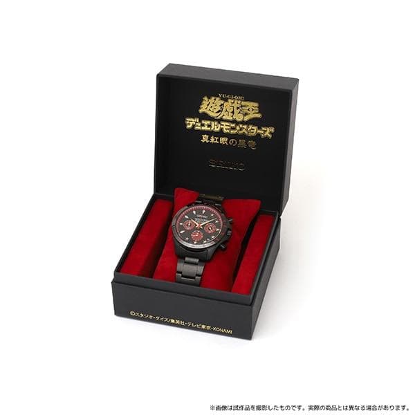SEIKO 遊戯王デュエルモンスターズ　真紅眼の黒竜　時計