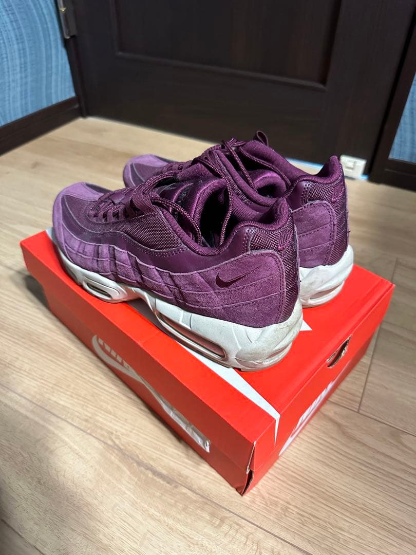 自転車マニアNIKE エアマックス95 AIRMAX95 SE パープル