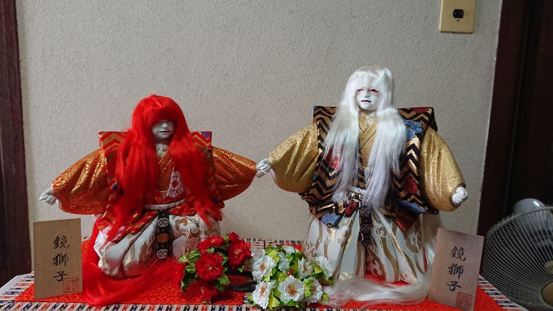 木目込み人形:鏡獅子