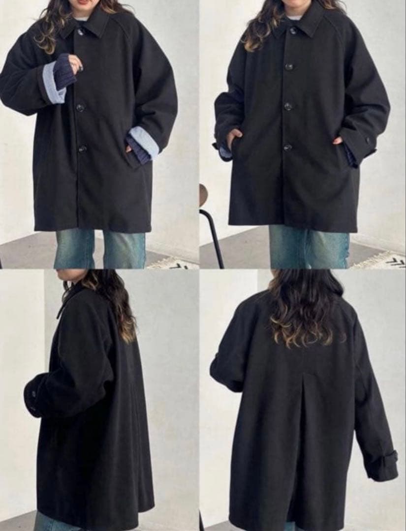 【PIPI's企画】3WAYコート F ブラック