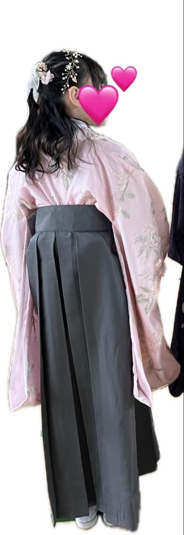 【最終値下げ】キャサリンコテージ袴140フルセット肌襦袢 ブーツ付 簡単着付け