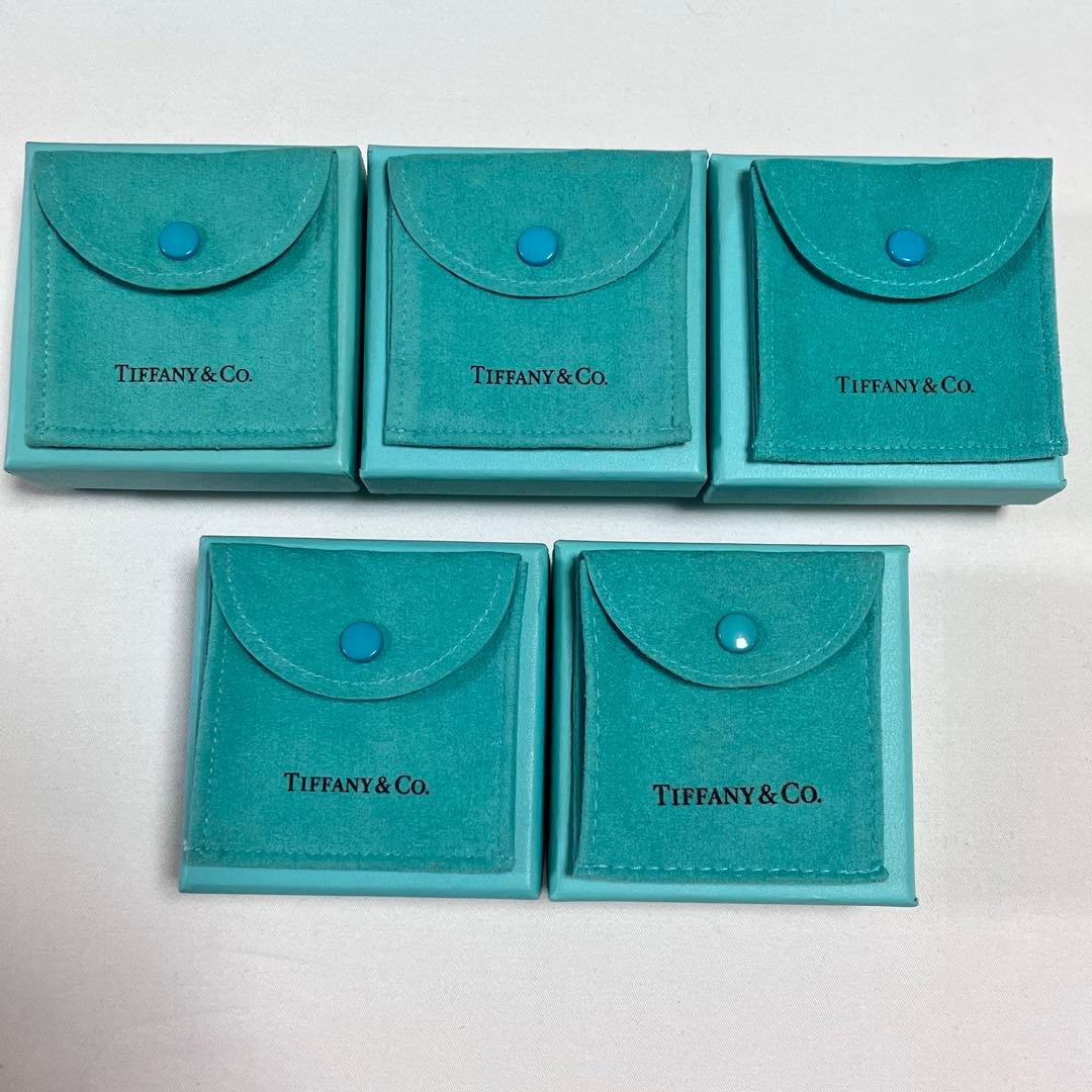 ティファニー　保存袋　空箱　20個セット　正方形　旧型　アクセサリー入れ