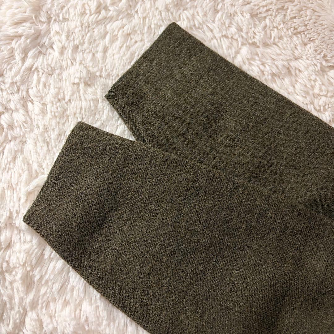 ドゥーズィエムクラス MUSE ウール混 ロングニットガウン コート ブラウン