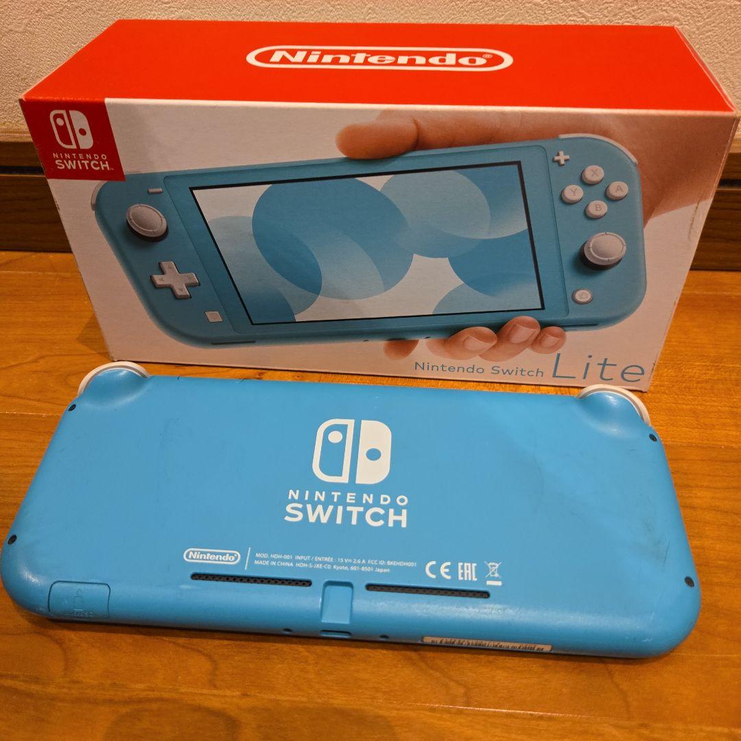 Nintendo Switch Lite 青色 元箱付き
