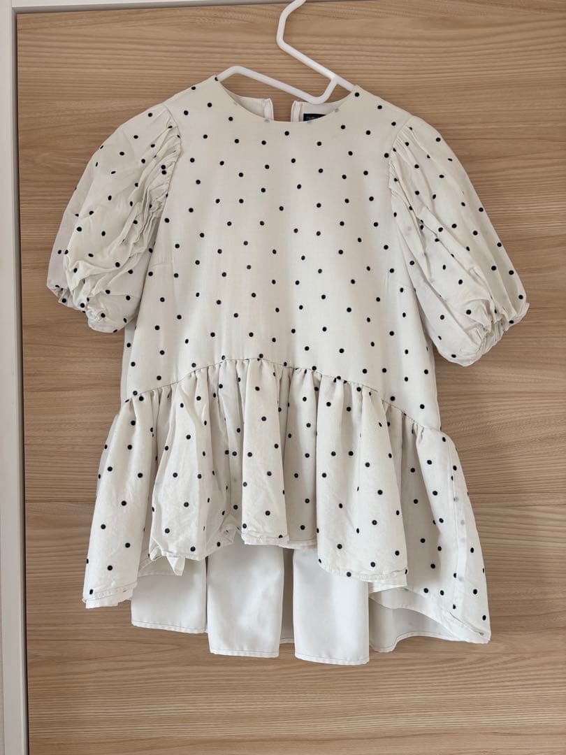 tsuru by marikooikawa ドット　トップス