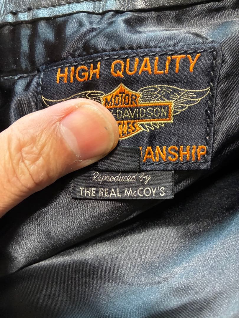 THE REAL McCOY's Harley davidson レザーパンツ