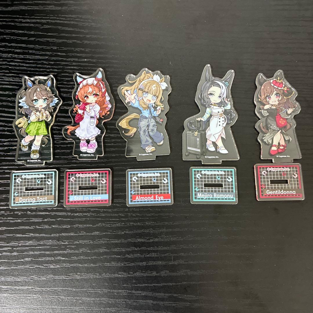 ウマ娘 トラベル　新千歳　ミニキャラアクリルスタンド 5種　コンプリート