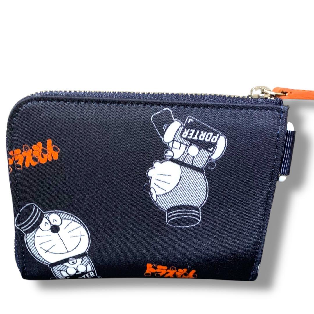 新品　ドラえもん×PORTER マルチウォレット ネイビー　おまけ付き　希少
