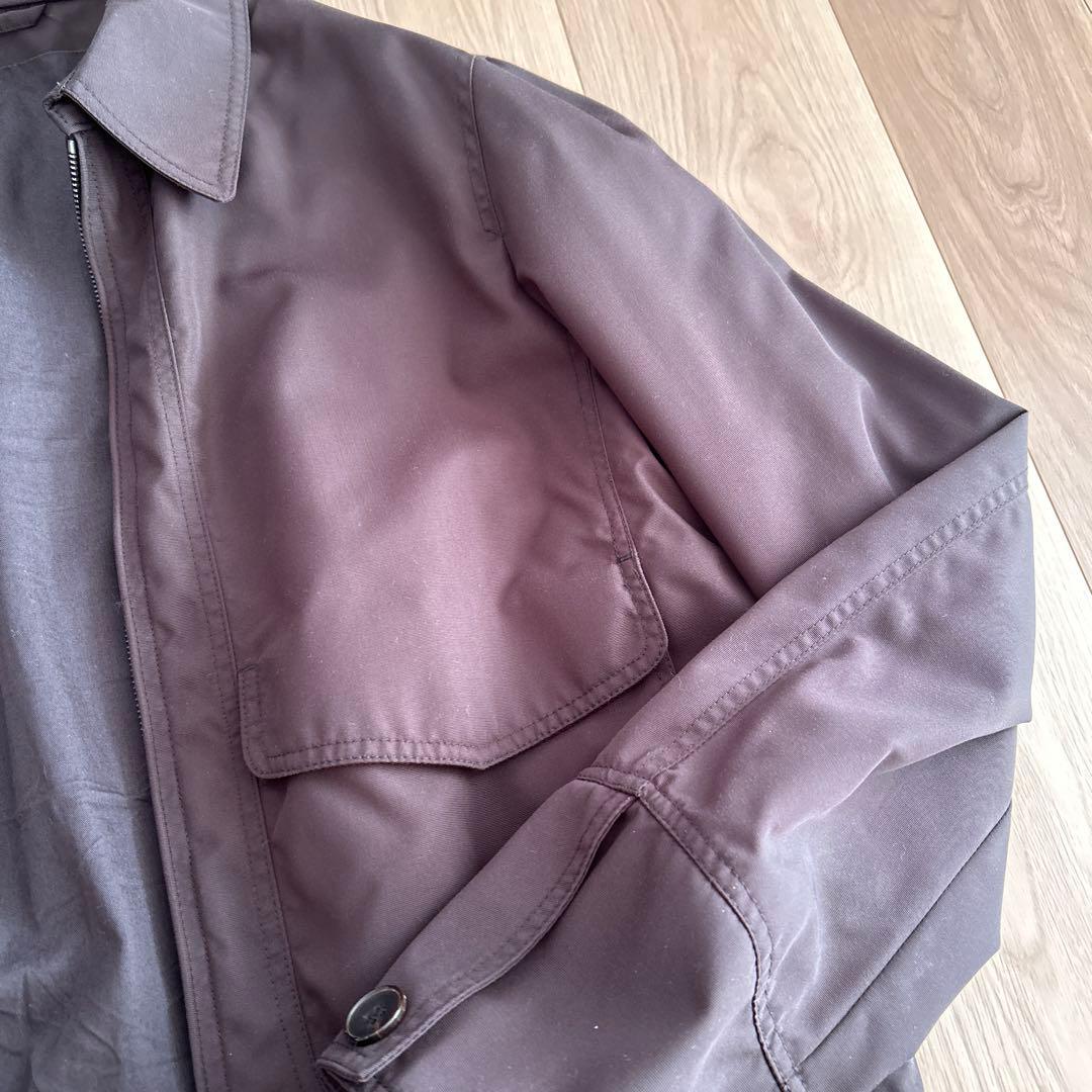 g*g様 美品　GUCCI グッチ　ブルゾン　ショートコート　黒　茶　48 XL