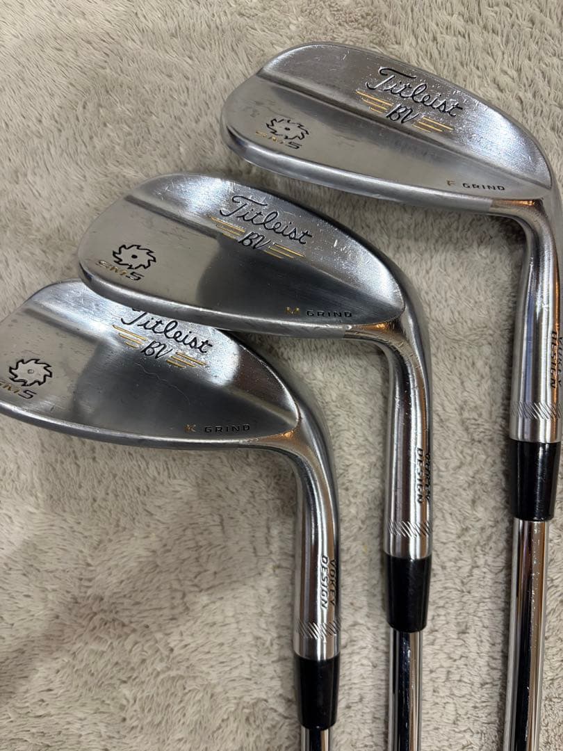 タイトリスト ボーケイSM5 ウェッジセット 50/54/58度