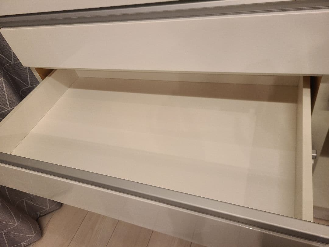 【送料無料】ニトリ キッチンカウンター レジューム 120-2SH-R WH